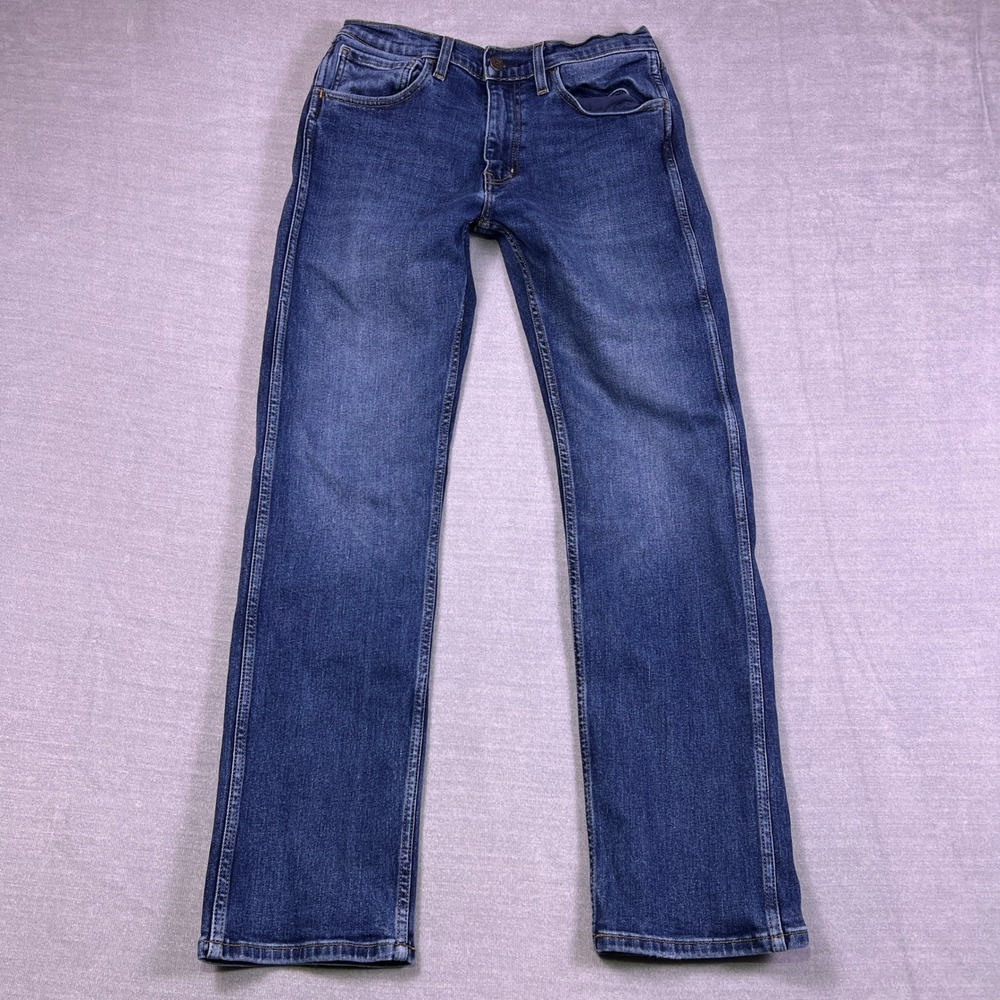 Levi's 511‎ Slim Fit Denim Jeans Mens 30x32 Blue Cotton Blend